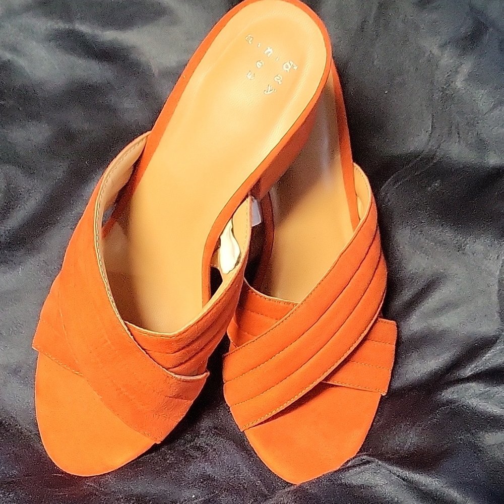 Target Women's Orange Mules